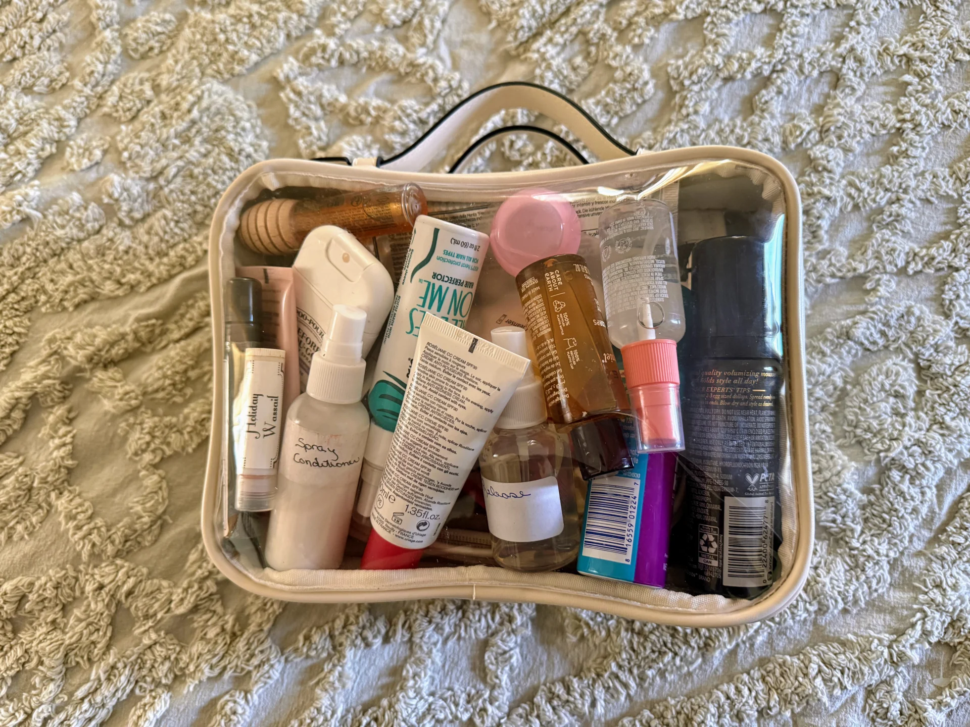 toiletry bag