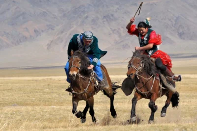 ulgii sagsai eagle festival horse race