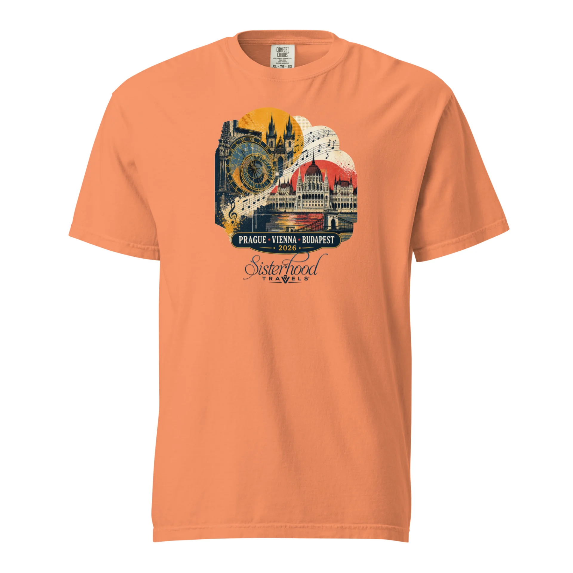 Prague, Vienna & Budapest 2026 T-Shirt