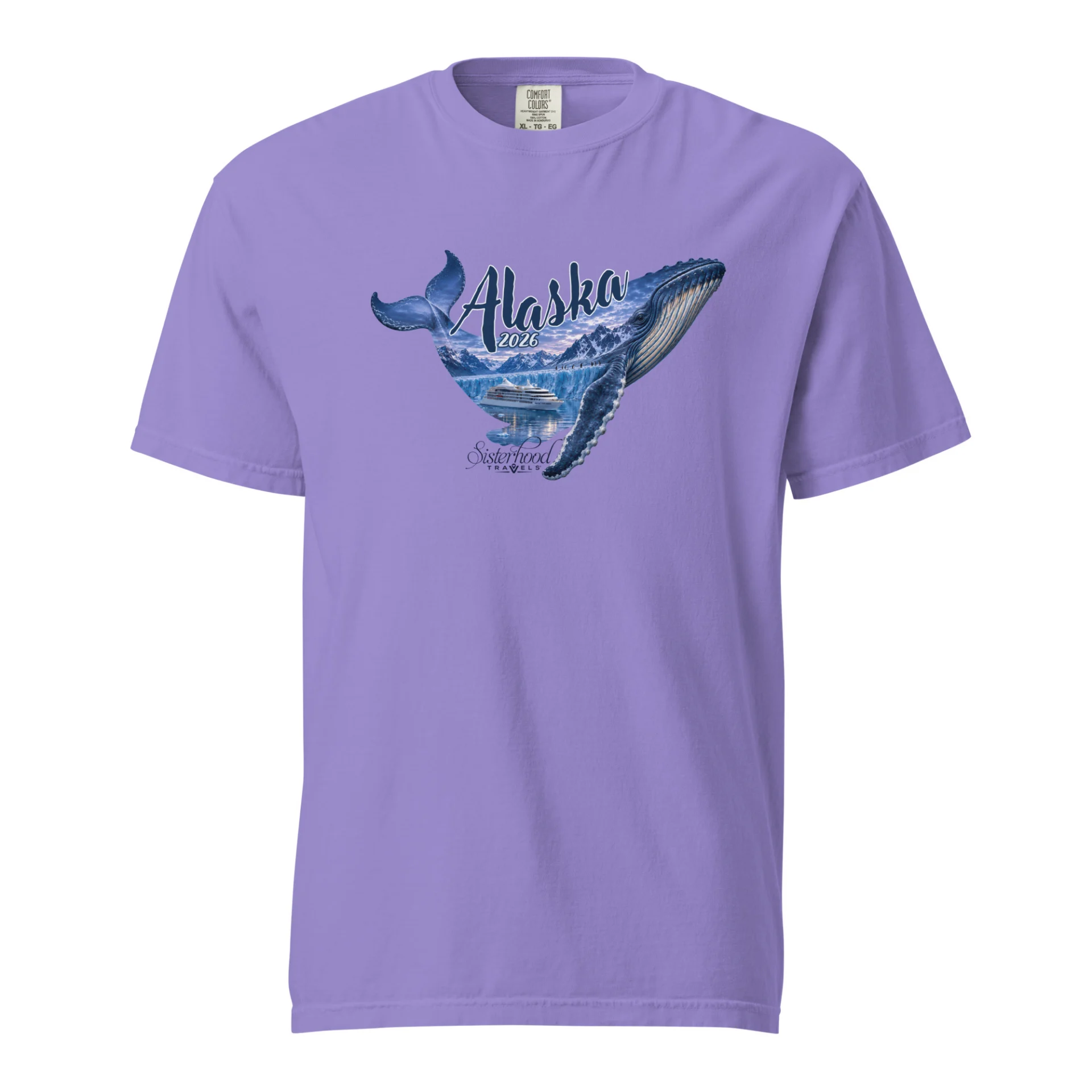 Alaska Yacht Adventure 2026 T-Shirt 2 Alaska Yacht Adventure 2026 T-Shirt - Image 2