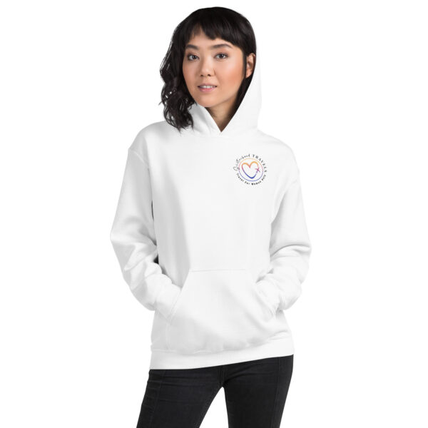 unisex heavy blend hoodie white front 649315ccc2760 | Solo Travel For Women | Sisterhood Travels Group Tours