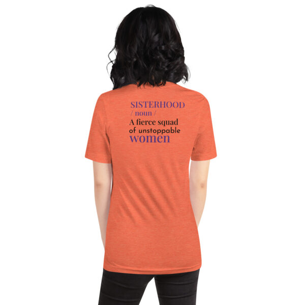 unisex staple t shirt heather orange back 6493149096ea7 | Solo Travel For Women | Sisterhood Travels Group Tours