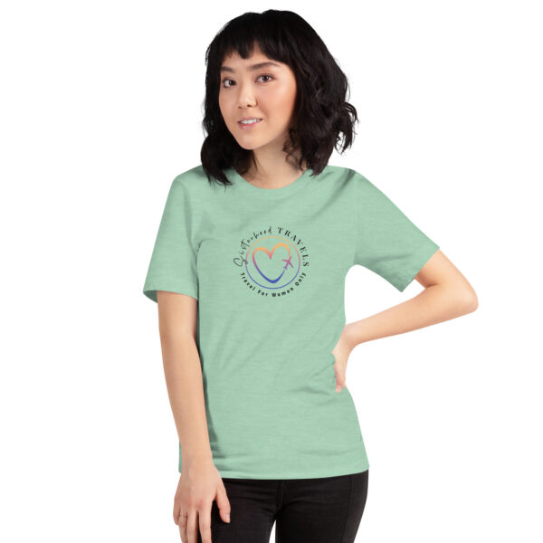 unisex staple t shirt heather prism mint front 649314909ead0 | Solo Travel For Women | Sisterhood Travels Group Tours