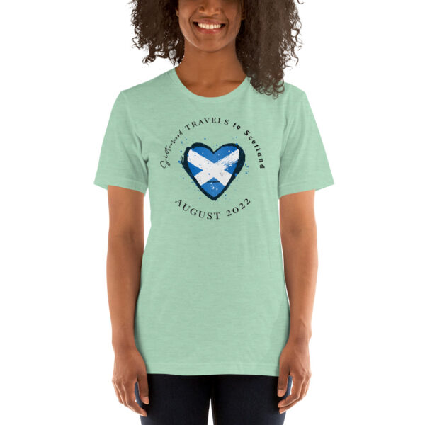 unisex staple t shirt heather prism mint front 64931798375ac | Solo Travel For Women | Sisterhood Travels Group Tours