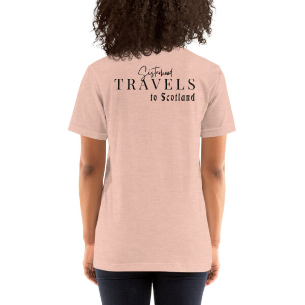 unisex staple t shirt heather prism peach back 649317983f1d4 | Solo Travel For Women | Sisterhood Travels Group Tours