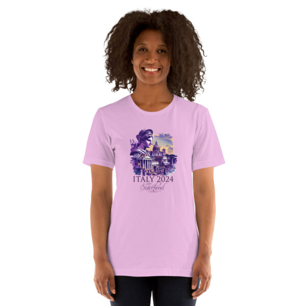 unisex staple t shirt lilac front 65fa26642a7cd | Solo Travel For Women | Sisterhood Travels Group Tours
