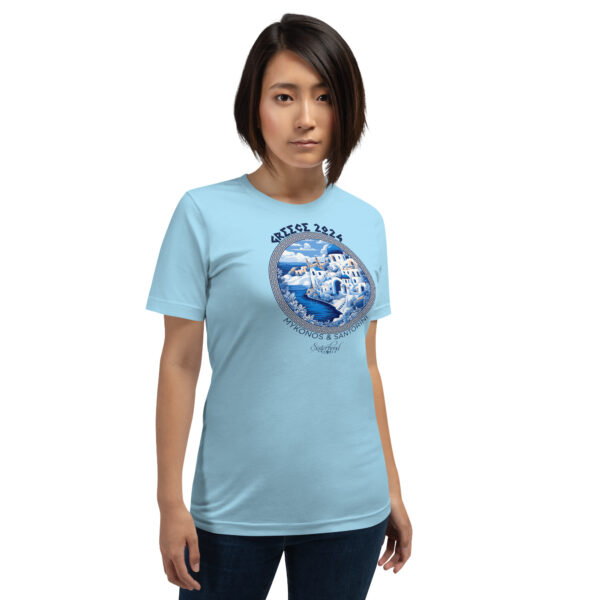 unisex staple t shirt ocean blue front 65f0aedd83f62 | Solo Travel For Women | Sisterhood Travels Group Tours