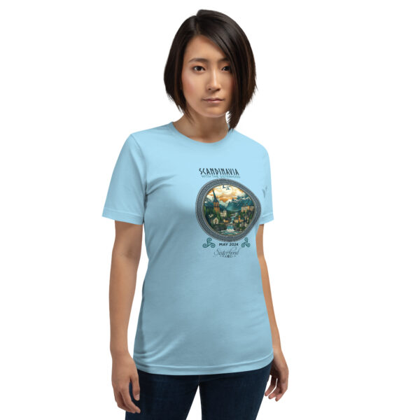 unisex staple t shirt ocean blue front 66045a01b13a5 | Solo Travel For Women | Sisterhood Travels Group Tours