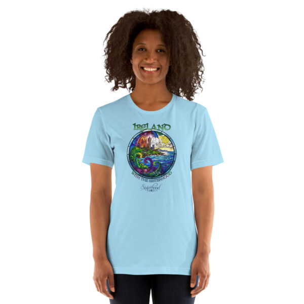 unisex staple t shirt ocean blue front 660eb2784650c | Solo Travel For Women | Sisterhood Travels Group Tours