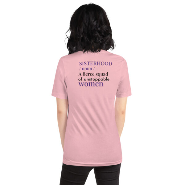 unisex staple t shirt pink back 64931490abe4d | Solo Travel For Women | Sisterhood Travels Group Tours