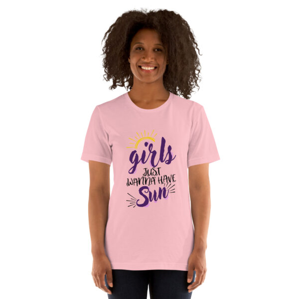 unisex staple t shirt pink front 65bfeaba16067 | Solo Travel For Women | Sisterhood Travels Group Tours