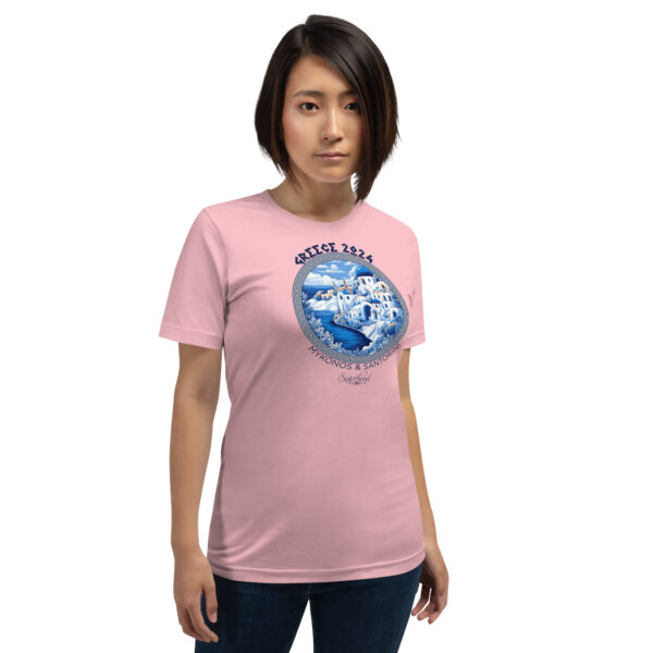 unisex staple t shirt pink front 65f0aedd649dd | Solo Travel For Women | Sisterhood Travels Group Tours