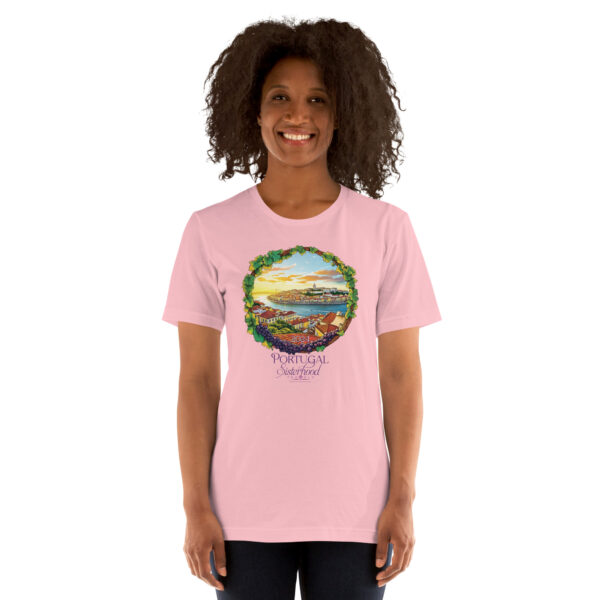 unisex staple t shirt pink front 66bcc627e8094 | Solo Travel For Women | Sisterhood Travels Group Tours