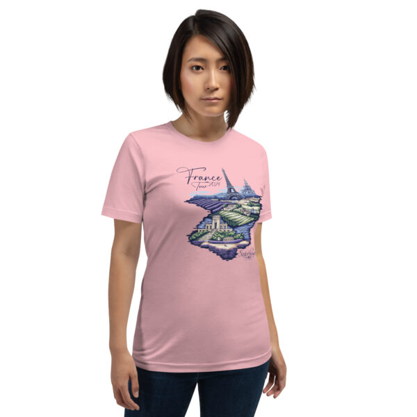 unisex staple t shirt pink front 66d8acd825c00 | Solo Travel For Women | Sisterhood Travels Group Tours