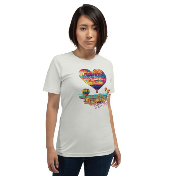 unisex staple t shirt silver front 66bcc7612ce7f | Solo Travel For Women | Sisterhood Travels Group Tours