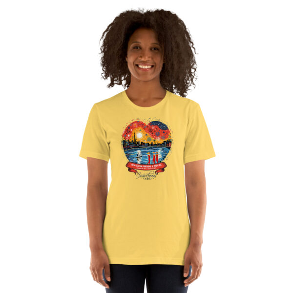 unisex staple t shirt yellow front 6543ddc5cfd5a | Solo Travel For Women | Sisterhood Travels Group Tours