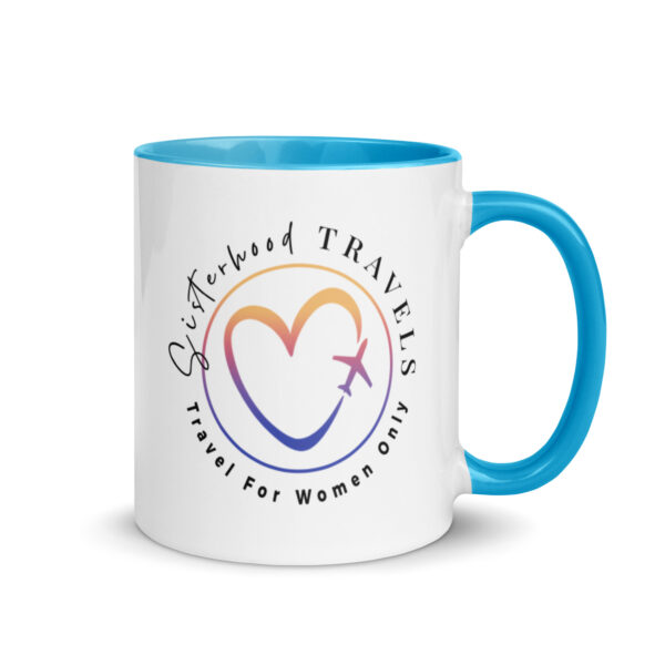 white ceramic mug with color inside blue 11oz right 64931577e428a | Solo Travel For Women | Sisterhood Travels Group Tours