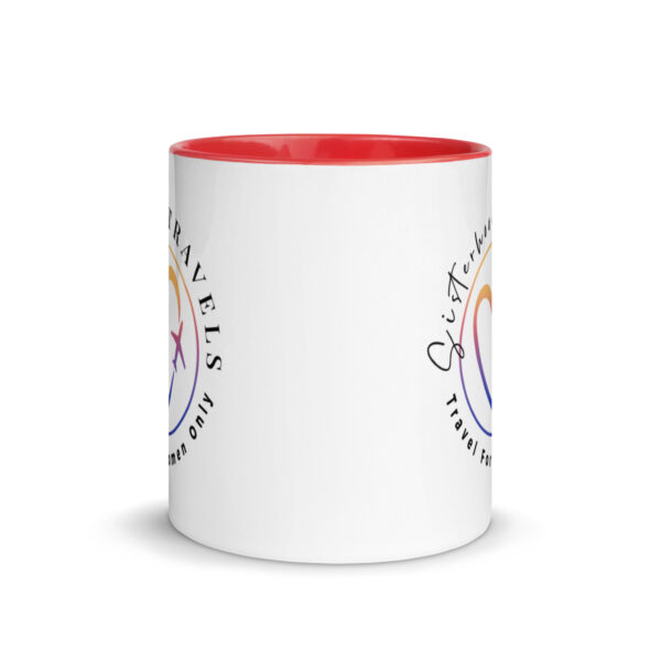white ceramic mug with color inside red 11oz front 64931577e40f8 | Solo Travel For Women | Sisterhood Travels Group Tours